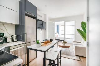 317-1B Sleek Modern 1BR Union Square WD in Unit - Nova Iorque - 5