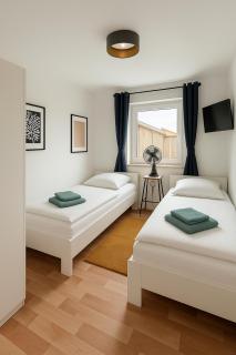 Ideal für Monteure 2 Zimmer Apartment mit Küche, Waschmaschine, Bad, WiFi, Flat TV usw - Nietleben - 6