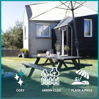 Ti TITE- jardin clos - plage à pieds - Crozon - 0