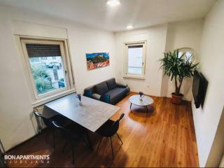 Huge BBQ Garden 2, Spacious Flat, AC, Free Parking 2 - Lubiana - 4