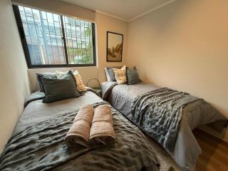 HOM I Acogedor Depto 4PAX 2D2B Santiago CalleMarin - Santiago - 4