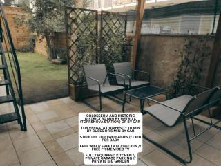 Corner of Paradise - Entire Deluxe Apartment with Private Garden - Rome - 0