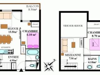 Duplex tranquille pour 8 pers., à proximité des navettes - FR-1-508B-17 - 5