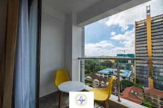 lovely fully furnished studio apartment in kilimani with unbeatable city views - Nairobi - 6