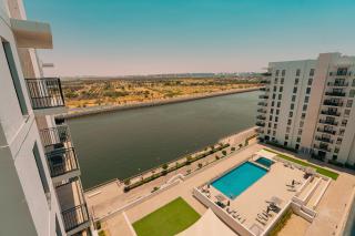 Canal View Studio In Waters Edge - Abu Dhabi - 6