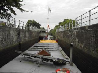Cushy Boat in Merkem with Terrace - Drie Grachten - 5