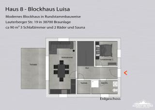 Haus 8 Auszeit im Harz - Haus 8 Blockhaus oben - Braunlage - 4