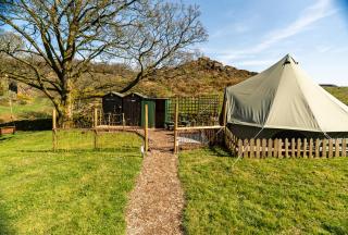 Bluebell bell tent The Roaches - Upper Hulme - 1