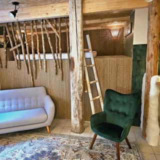 LE GRAND LOGIS, chambre Santorin avec spa privatif - - 2