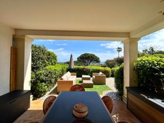 Les Restanques vue mer Bastide rez jardin 3021 - Grimaud - 2