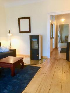 Stadtvilla Oscar 1 OG - Stilvoll sanierte Altbauwohnung in denkmalgeschützter Stadtvilla nahe Elbradweg - Dresden - 5