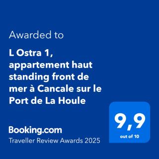 L Ostra 1, appartement haut standing front de mer à Cancale sur le Port de La Houle - Cancale - 9