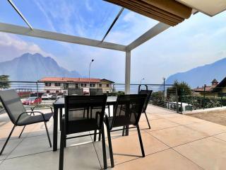 Costa Blu - Pool & terrace lake view - Riva di Solto - 7
