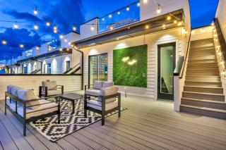 Double Rooftop Decks Hot Tub Karaoke Nashville - Nashville - 3