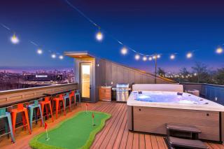 Rooftop Hot Tub Game Room Barrel Sauna Nashville - Nashville - 6