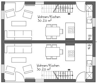 Doppelhaushälfte - Sagard - 2