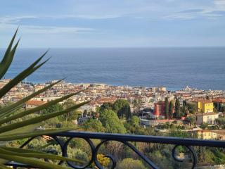 Panoramic sea view of the French Riviera, Parking - Nice - 2