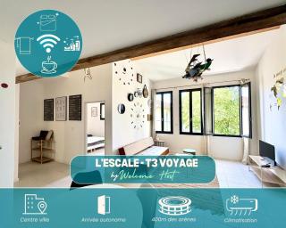 L'Escale, T3 CLIM – 6 pers, Nîmes hyper-centre - Nimes - 0