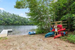 A Serene A-Frame Cabin with Hot Tub - Oxford - 6