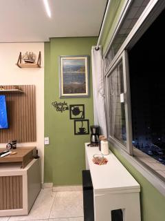 Pé na Areia apartment, facing the beach - São Vicente - 7