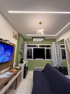 Pé na Areia apartment, facing the beach - São Vicente - 4