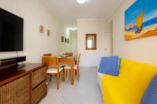 Solar Enseada 1 Quadra Mar com Vaga e Wi-Fi - 3