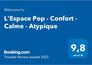 L'Espace Pop - Confort - Calme - Atypique - Douai - 9