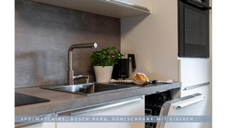 Apartment Leinetal - bester Schlafkomfort in hochwertiger Hotelbettwäsche, 3 Zimmer - große Küche, Duschbad & Parkplatz - Northeim - 4