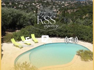 Villa 3 étoiles de 120m2 - vue mer - clim - mer à 600m - Roquebrune-sur Argens - 0