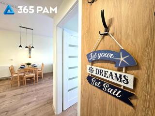 Nadmorski Błękit Apartament 6-os Z WIDOKIEM NA MORZE - 365PAM - Ustronie Morskie - 6