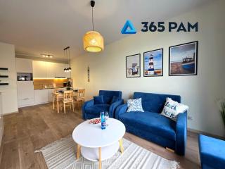 Nadmorski Błękit Apartament 6-os Z WIDOKIEM NA MORZE - 365PAM - Ustronie Morskie - 9