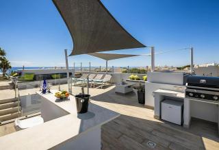 Stylish Modern Carvoeiro Villa 2 Bedrooms Villa Benagil Stunning Views Roof Terrace With Private Heated Pool Algarve - Lagoa - 6