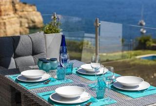 Stylish Modern Carvoeiro Villa 2 Bedrooms Villa Benagil Stunning Views Roof Terrace With Private Heated Pool Algarve - Lagoa - 5