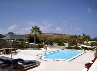 Lovely Santorini Villa 3 Bedrooms Villa Petra Private Pool Outdoor Dining Area Exo Gialos - 3