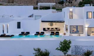 Magnificent Mykonos Villa Villa Rikei 5 Bedrooms Unique Aegean Sea Views Private Infinity Pool Outdoor Jacuzzi Psarou Beach - Psarou - 2