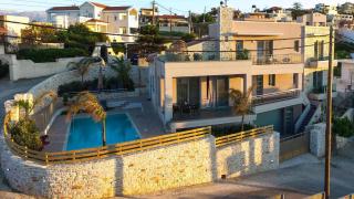 Exquisite Crete Villa Villa Kleanthi 4 Bedroom Private Pool Panoramic Sea View Chania - Stalós - 3