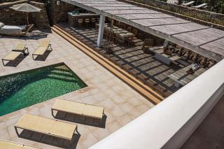 Splendid Mykonos Villa Villa Agape 5 Bedrooms Private Pool With Stunning Sea Views Outdoor Lounge Dining Area Hot Tub Kalafatis - Kalafatis - 6