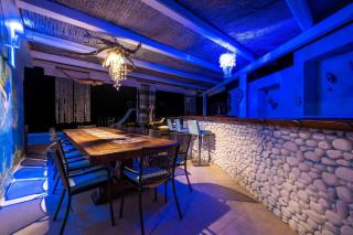 Ikaria Beachfront Villa 7 Bedrooms Villa Indigo Blue Haven Infinity Pool With Stunning Aegian Sea Views Gialiskari - Gialiskari - 6