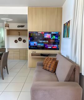 EM frente à PRAIA; 2 quartos; WiFi 300 mbs; até 6 pessoas; no 2 pavimento; Estacionamento Gratuito 1 carro - Porto Seguro - 5