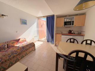 STUDIO 4 PERS, PKG, PISCINE, TENNIS, VUE MER - Sète - 4