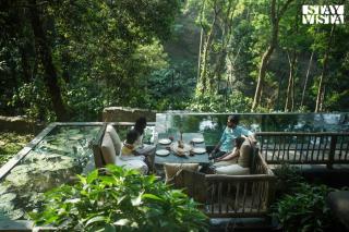 StayVista at The Forest Echoes with Pool, BBQ - - 8
