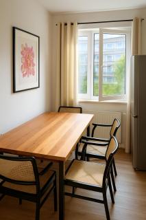 Ideal für Monteure 3 Zimmer Apartment mit Küche, Waschmaschine, Bad, WiFi, Flat TV usw - Nietleben - 3