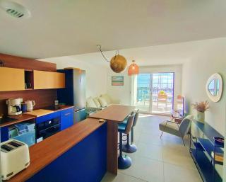 LE MILLESIME OLIVIER : Vue exceptionnelle sur la baie, appartement moderne avec une chambre et parking privé. - Marseillan - 9