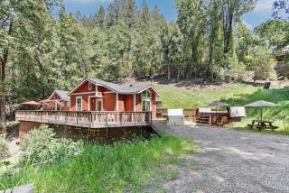 Modern Cabin Retreat with Swim Spa Hot Tub and Air Conditioning - Forestville - 0