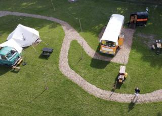 Patricia the Maltese Bus at Field of Dreams - 5