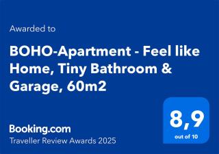 BOHO-Apartment - Feel like Home, Tiny Bathroom & Garage, 60m2 - Mühlacker - 4