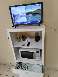 kitnet 5 furniture near Agrishow and Usp with Garage - Ribeirão Preto - 0