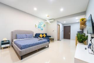 Blue Haven Studio - Free Pool in D7 Sunrise City View - Hana Apartment - Cidade de Ho Chi Minh - 2