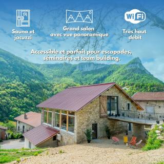 La Ressource Malix, spa, panoramic view, spacious - Tenay - 0