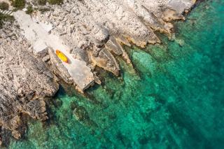 Private seaside Villa Porat in Oštrička Luka, Kanica, Rogoznica with pool - Zaglavice - 4